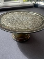 Vintage Silver Plated Cake