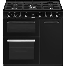 Smeg CX93GMBL 90cm Dual Fuel