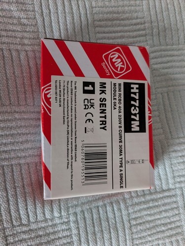 Sentry h7737m 40a compact - mk,