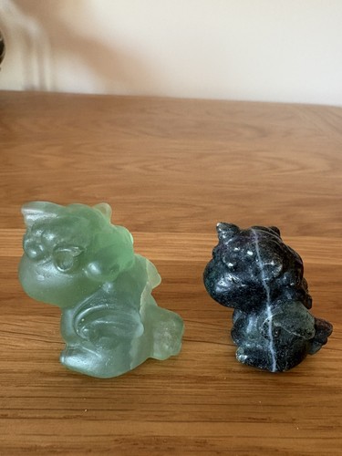 New genuine crystal - new, green