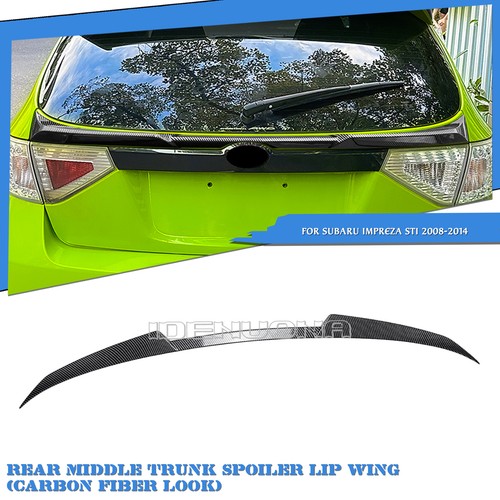 Car rear trunk - rear,