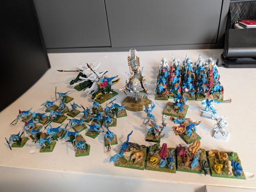 Lizardmen army 6th edition - lizardmen,