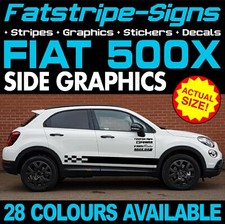 fits Fiat 500X Stripes