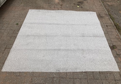 Grey carpet off cut - unused,