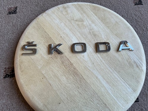 Genuine skoda rear - badge, boot