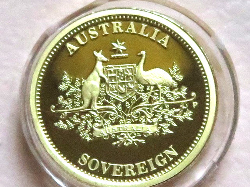 Australia 2012 gold - gold, sovereign