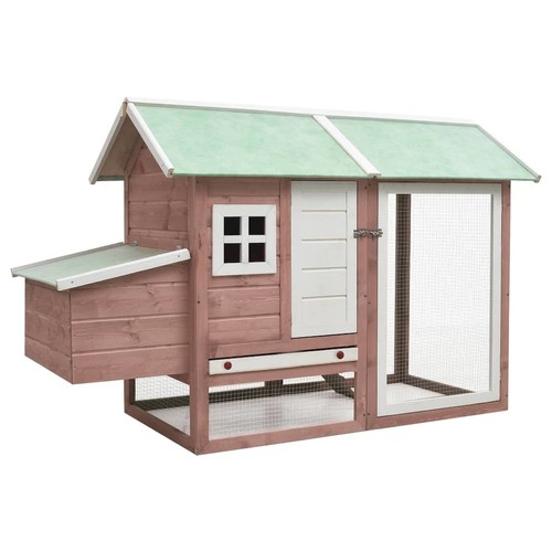 Rabbit hutch mocha and green - mocha,