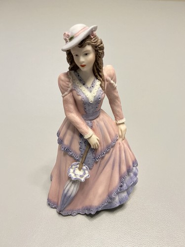 Coalport porcelain figurine - porcelain,