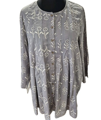 Gudrun sjoden grey floral - gudrun,
