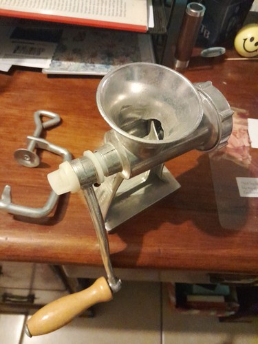 Stainless steel meat grinder - stainless,