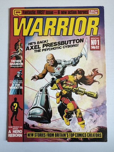 Warrior uk magazine - (1982),