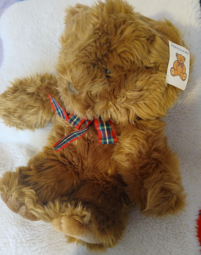 Vintage debenhams brown teddy - brown,
