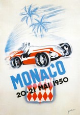 AV39 Vintage 1950 Monaco Grand