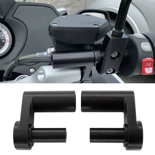 Aluminum black handlebar riser - aluminum,
