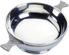Scottish Quaich Celtic Handle