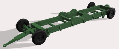 Raf type bomb trolley - 1/72, e