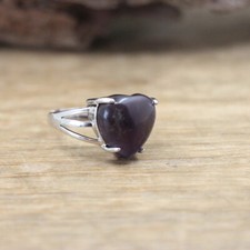 Gorgeous heart shaped amethyst - heart,