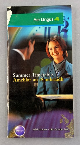 Aer lingus airline timetable - aer,