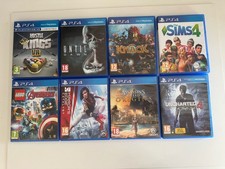 Bundle of 8 PS4 Games