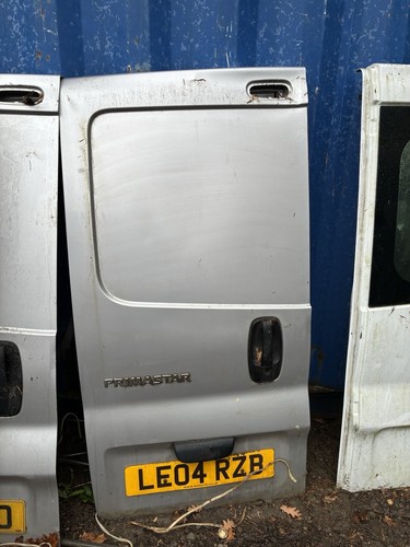 Silver rear door - silver,