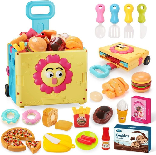 Cutting play food toy - cutting,