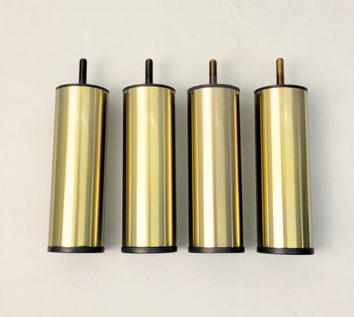 Gold metal sofa legs - 4,