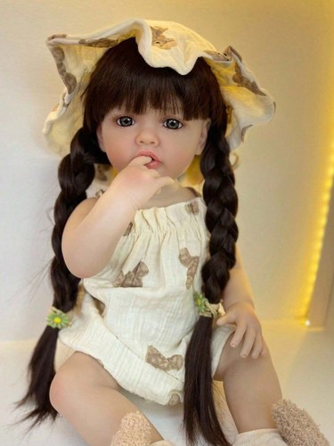 Reborn baby girl doll full - reborn,