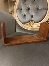 Wooden Book Slide Holder Stand