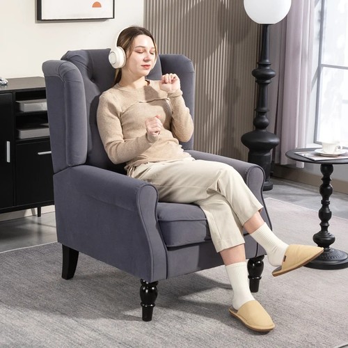 Homcom wingback accent - wingback,