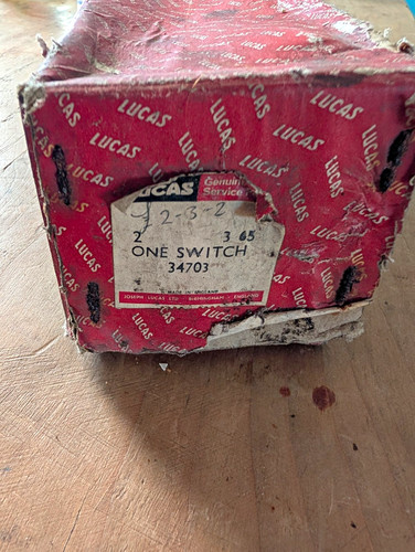 Old new stock genuine lucas - new,