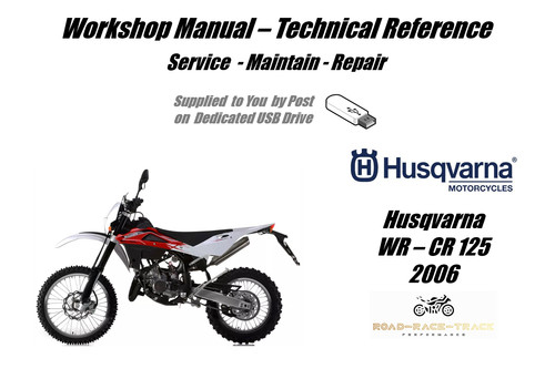 Husqvarna cr125 125 - cr125, service