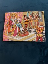 Old King Cole Wooden Puzzle Victory Collectible Vintage 20 Pieces Hand Cut Rare