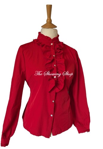 Lead rein blouse - blouse, red-
