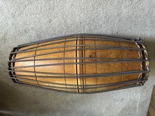 Mridangam (Miruthangam) — Indian Percussion Instrument w/ Bag