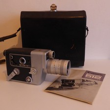 Canon Cine Zoom 512 8mm Camera With Case And Manual. Full Working Order