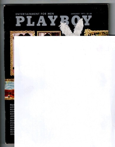 Playboy magazine january 1971 - playboy,