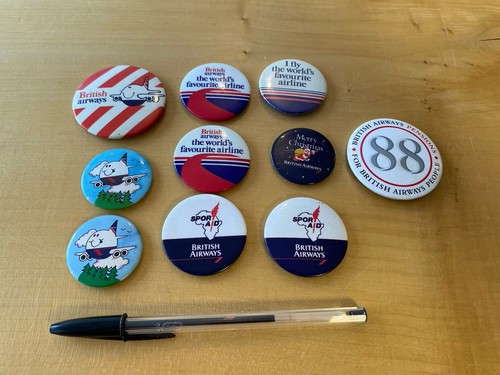 Vintage british airways badge - vintage,