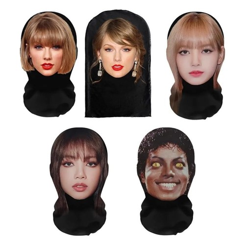 Cosplay face mask - face,