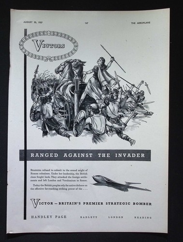 Original 1957 advert - original, handley