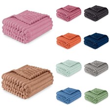 Chunky Cord Ribbed Blanket