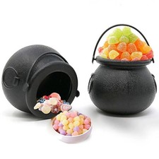 Halloween Mini Candy Cauldron Buckets 6Pcs/12Pcs Pack