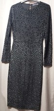 M&S Velvet Spot Midi Dress