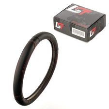 Steering wheel cover Ø 38x9 cm 15x3.5 inches Anthracite for JAGUAR