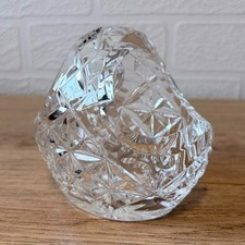 Vintage Lead Crystal Basket