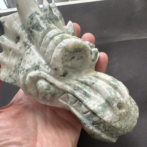 Moss agate dragon - moss, with