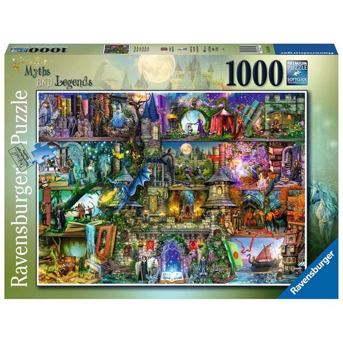 Ravensburger puzzle myths - ravensburger, &