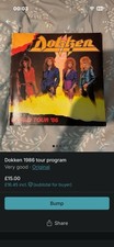 Dokken 1986 World Tour
