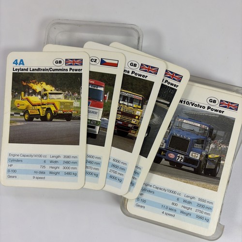 Top trumps racing - racing, trucks