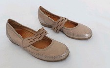 GABOR BEIGE NUBUCK LEATHER
