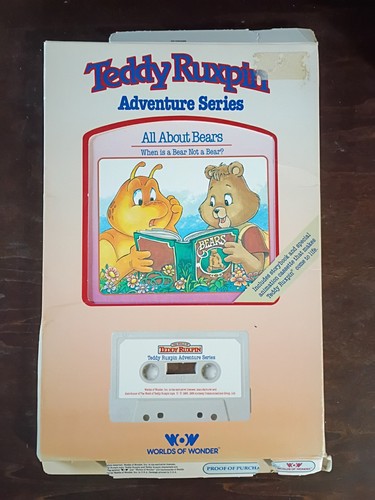 Vintage 1980s teddy ruxpin - 1980s,